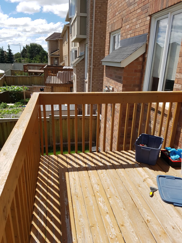 Deck and Fence