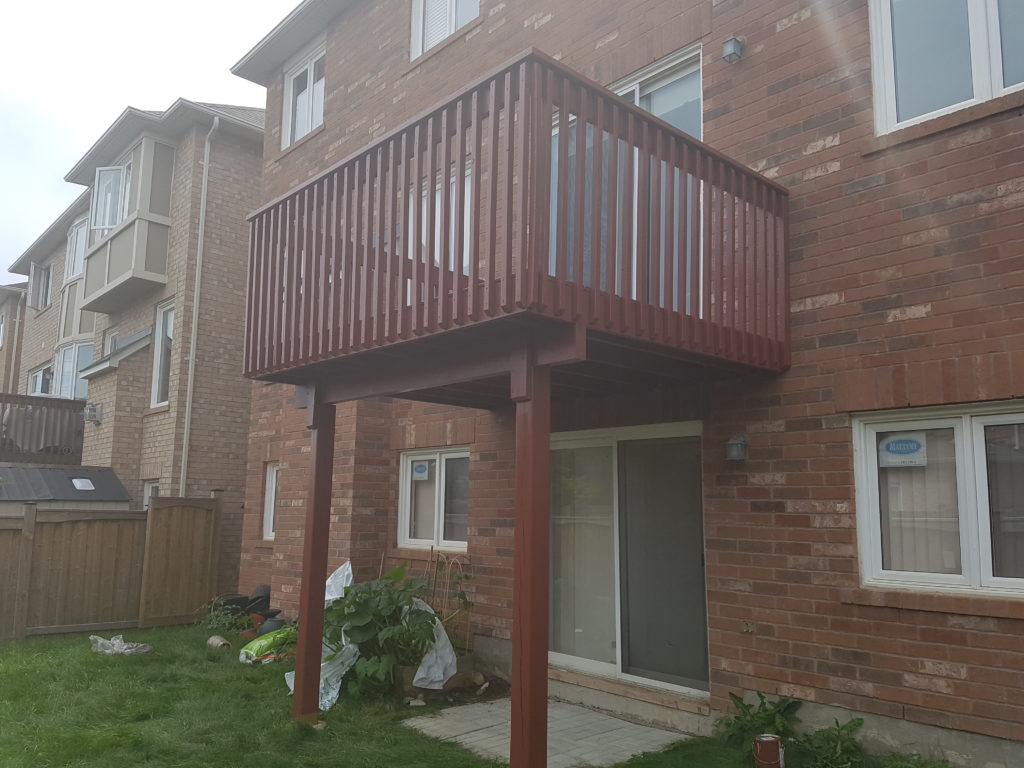 Deck and Fence