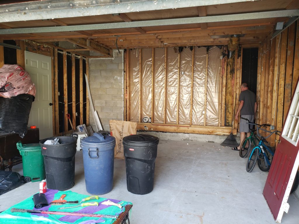 Garage finishing, and drywall