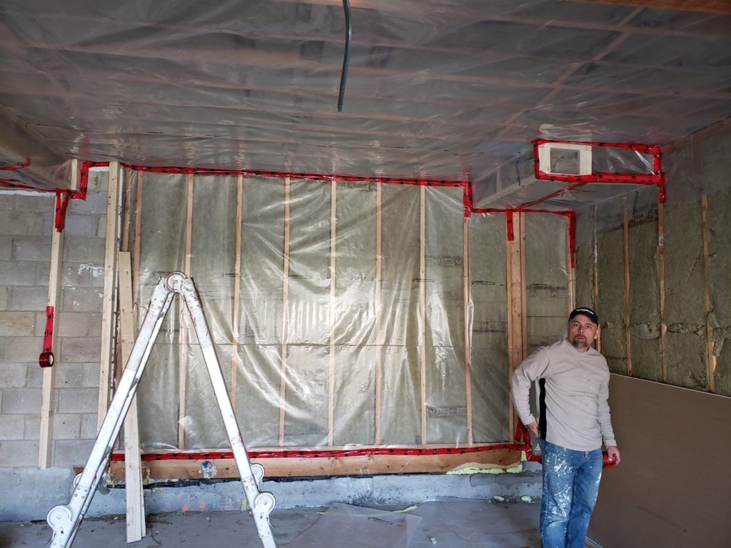 Garage finishing, and drywall